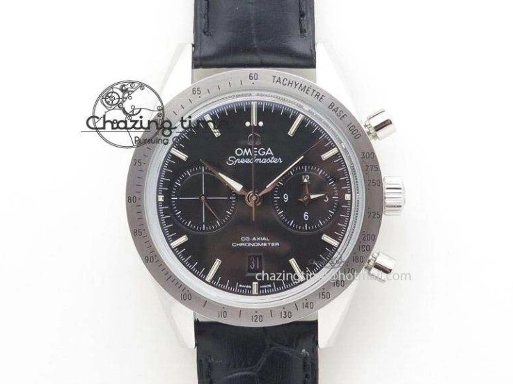 1229 EasyCare SEAMASTER PLANET OCEAN 6000M ULTRA DEEP 45.5MM SS TF 1:1 BEST EDITION BLUE DIAL BLACK BEZEL ON SS BRACELET A 7760